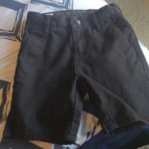 Boys black shorts